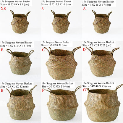 Rattan Hanging Flower Pot