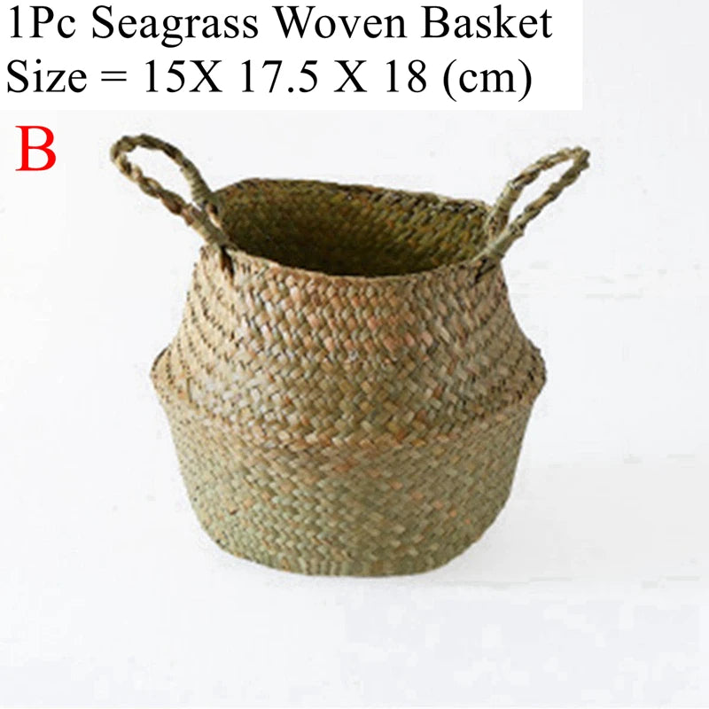 Rattan Hanging Flower Pot