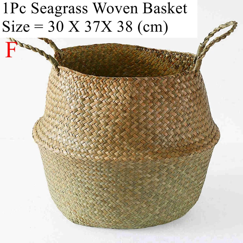 Rattan Hanging Flower Pot