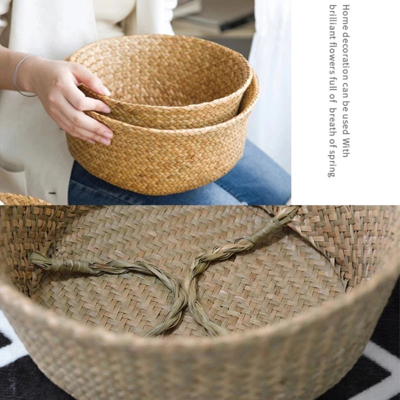 Rattan Hanging Flower Pot