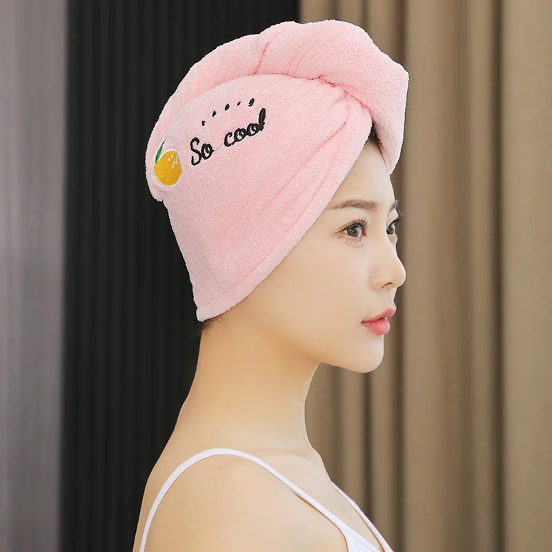 Quickly Drying Super Absorbent Head Towel