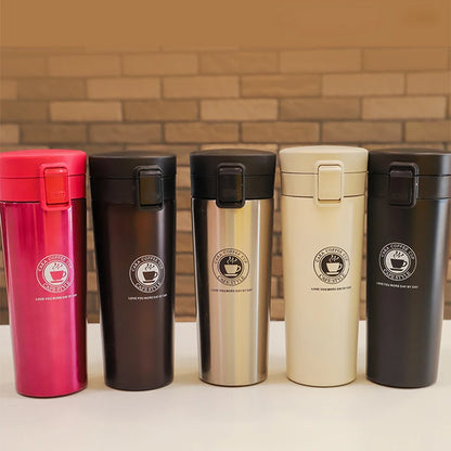 0.5L Thermal Mug Double Wall 304 Stainless Steel Coffee Cup