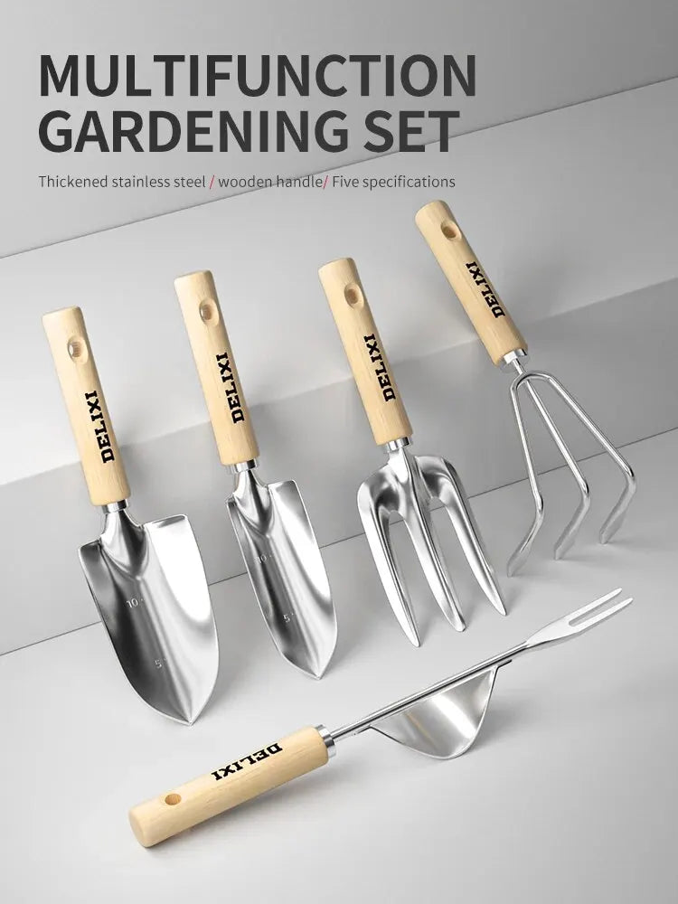 Garden Shovel Rake Spade Set