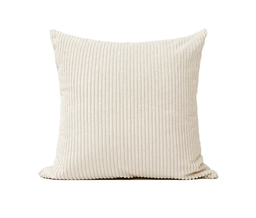 Cotton Corduroy Cushion Cover Without Insert Throw Pillowcase