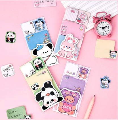 Cute Animal Sticky Notes Memo Pad