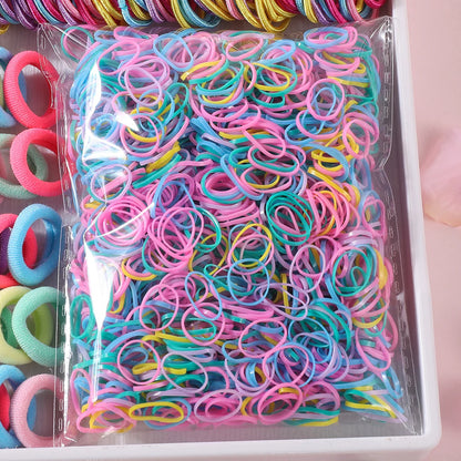 Girls Colorful Hair Bands Set