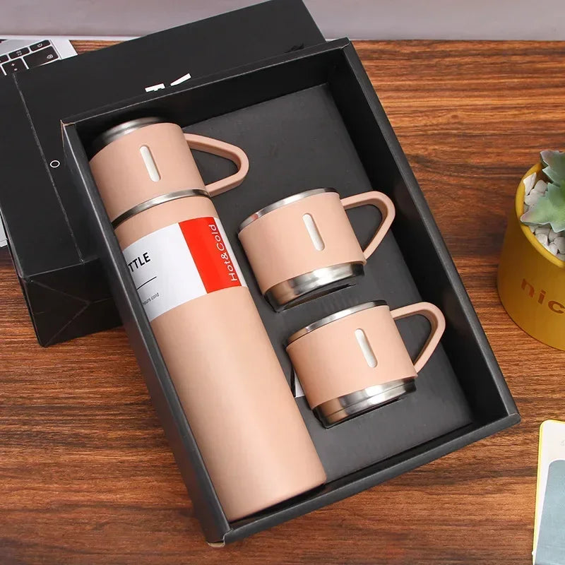 Stainless Steel Vacuum Insulated Bottle Gift Set