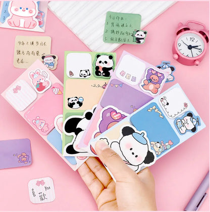 Cute Animal Sticky Notes Memo Pad