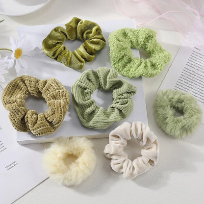 Hair Scrunchies Set