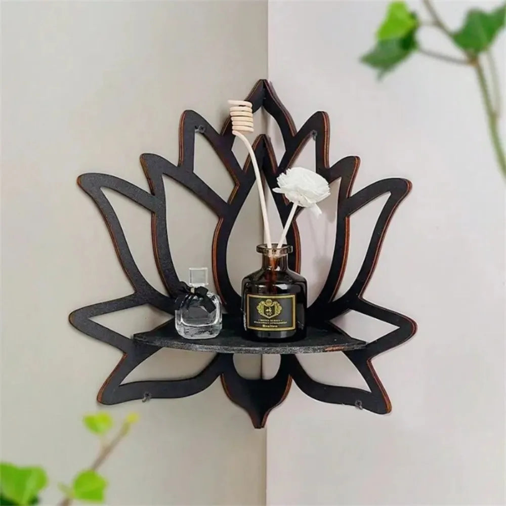 Lotus Floating Wall Shelf