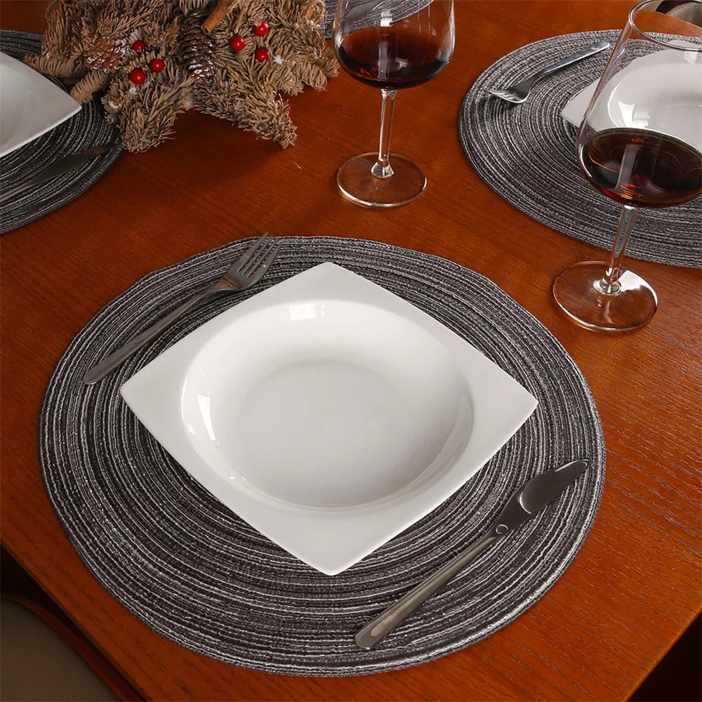 Braided Woven Place Mats & Coasters