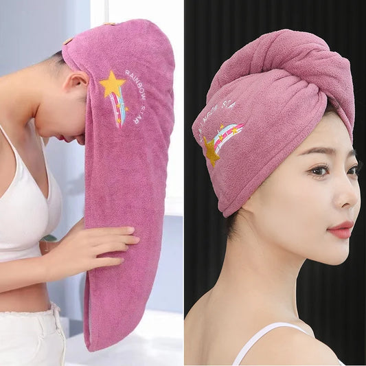 Quickly Drying Super Absorbent Head Towel