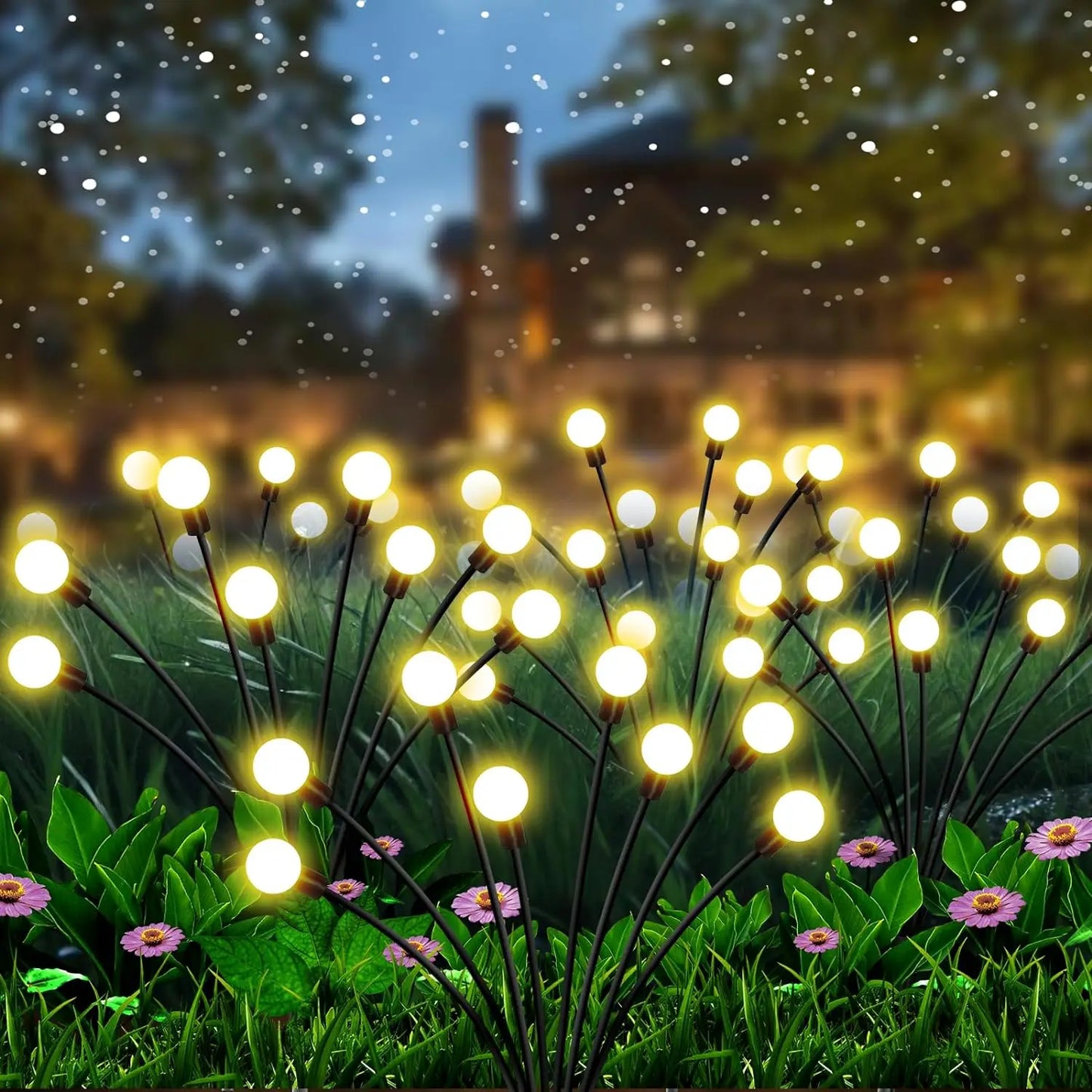 LED Solar Garden Lights Firefly