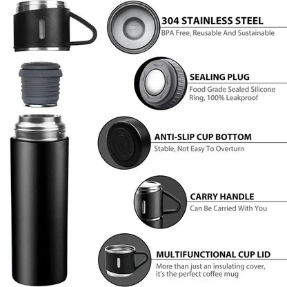 Stainless Steel Vacuum Insulated Bottle Gift Set