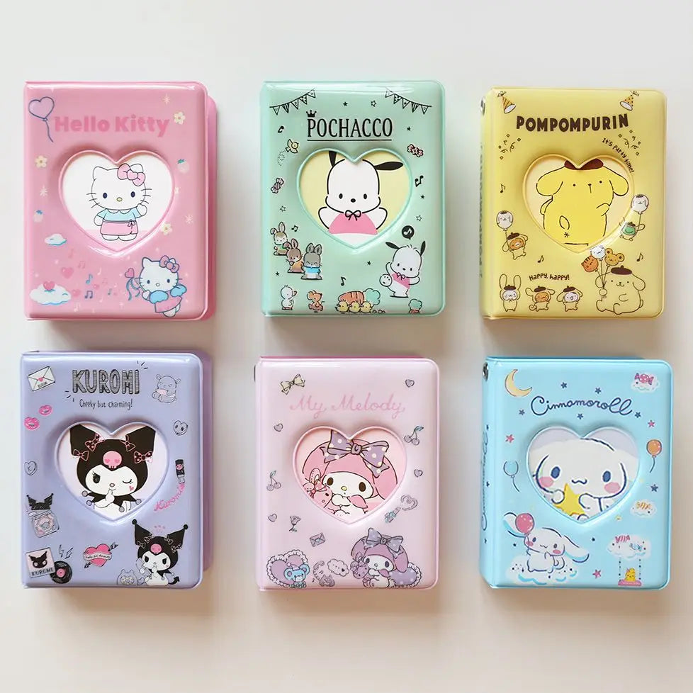 Kawaii Hello Kitty Photo Album  Mini Idol Card Collection Card Book