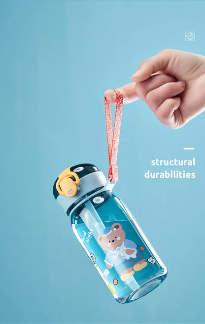 Kids Water Sippy Cup With Straw