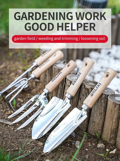 Garden Shovel Rake Spade Set