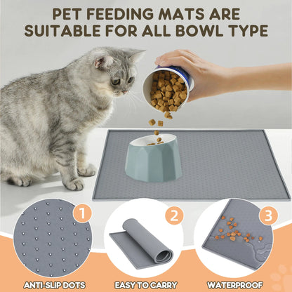 Pet Silicone Non-slip Waterproof Mat