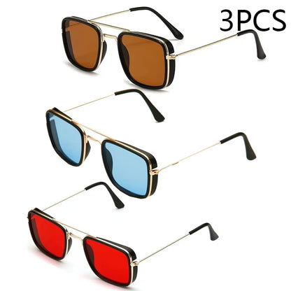 Korean Version Glasses Retro Square Sunglasses