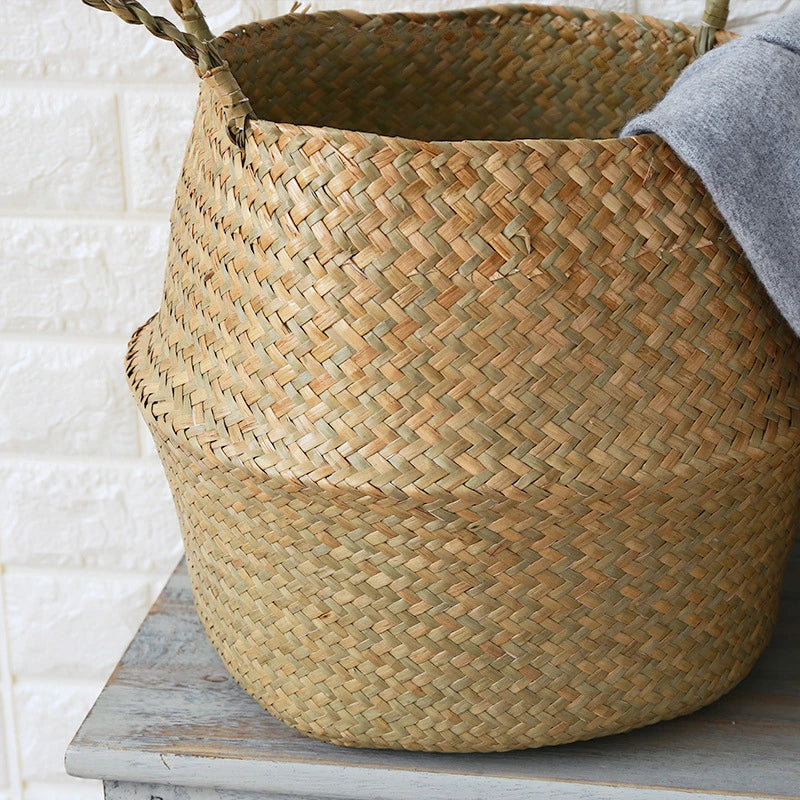 Rattan Hanging Flower Pot