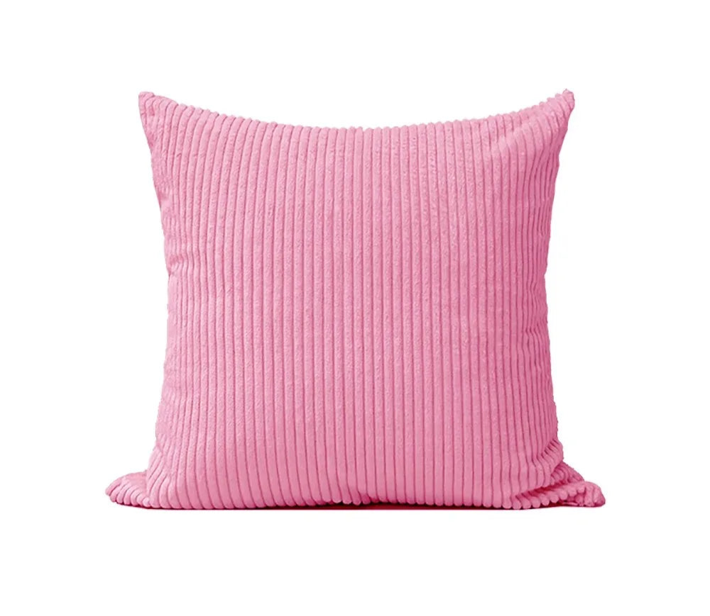 Cotton Corduroy Cushion Cover Without Insert Throw Pillowcase