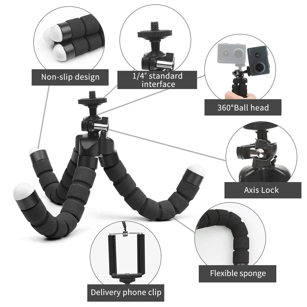 Octopus Tripod Mobile Phone Holder