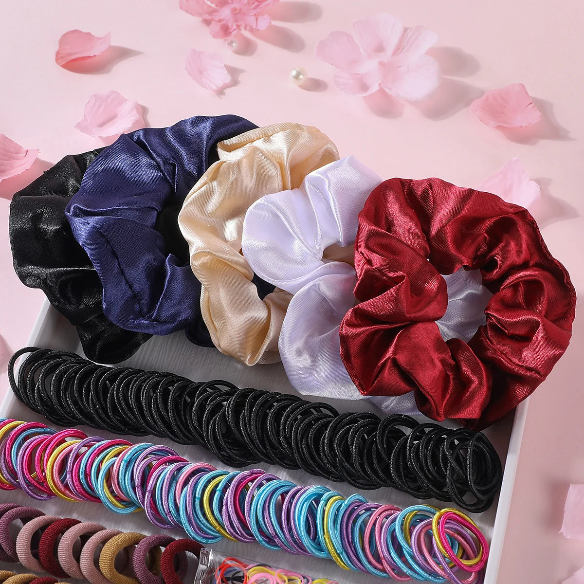 Girls Colorful Hair Bands Set