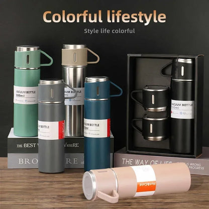 Stainless Steel Vacuum Insulated Bottle Gift Set