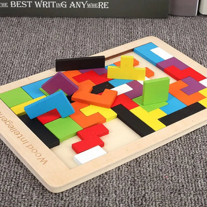 Wooden Blocks Puzzle Toy