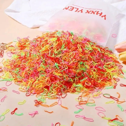 Colorful Small Disposable Hair Bands