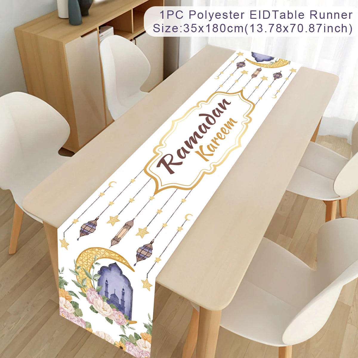 Ramadan Kareem Table Runner