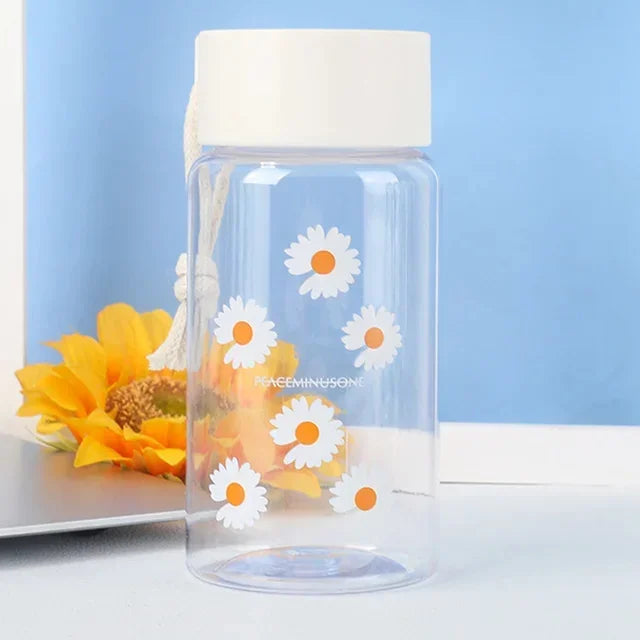 Small Daisy Frosted Plastic Mug