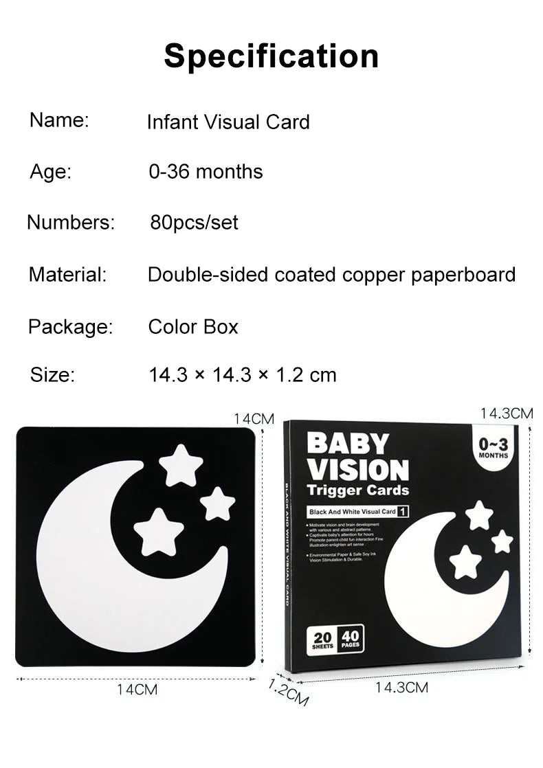 Baby Visual Stimulation Cards