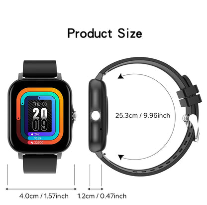 1.44'' Smartwatch with Bluetooth Call & Health Monitoring for Android