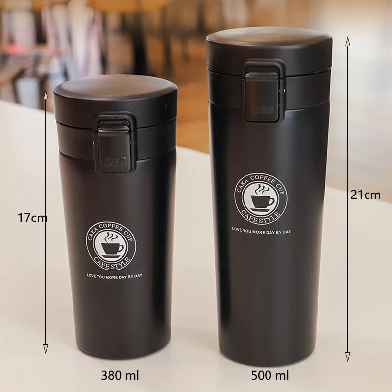 0.5L Thermal Mug Double Wall 304 Stainless Steel Coffee Cup