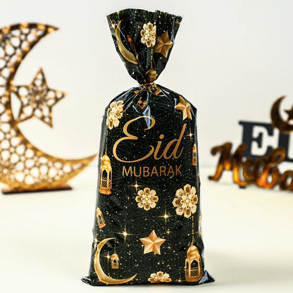 EID Mubarak Gift Cookie Bags With Strap