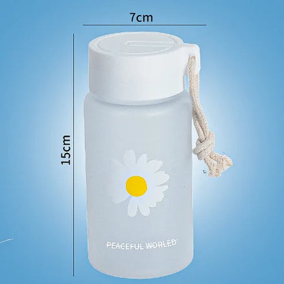 Small Daisy Frosted Plastic Mug