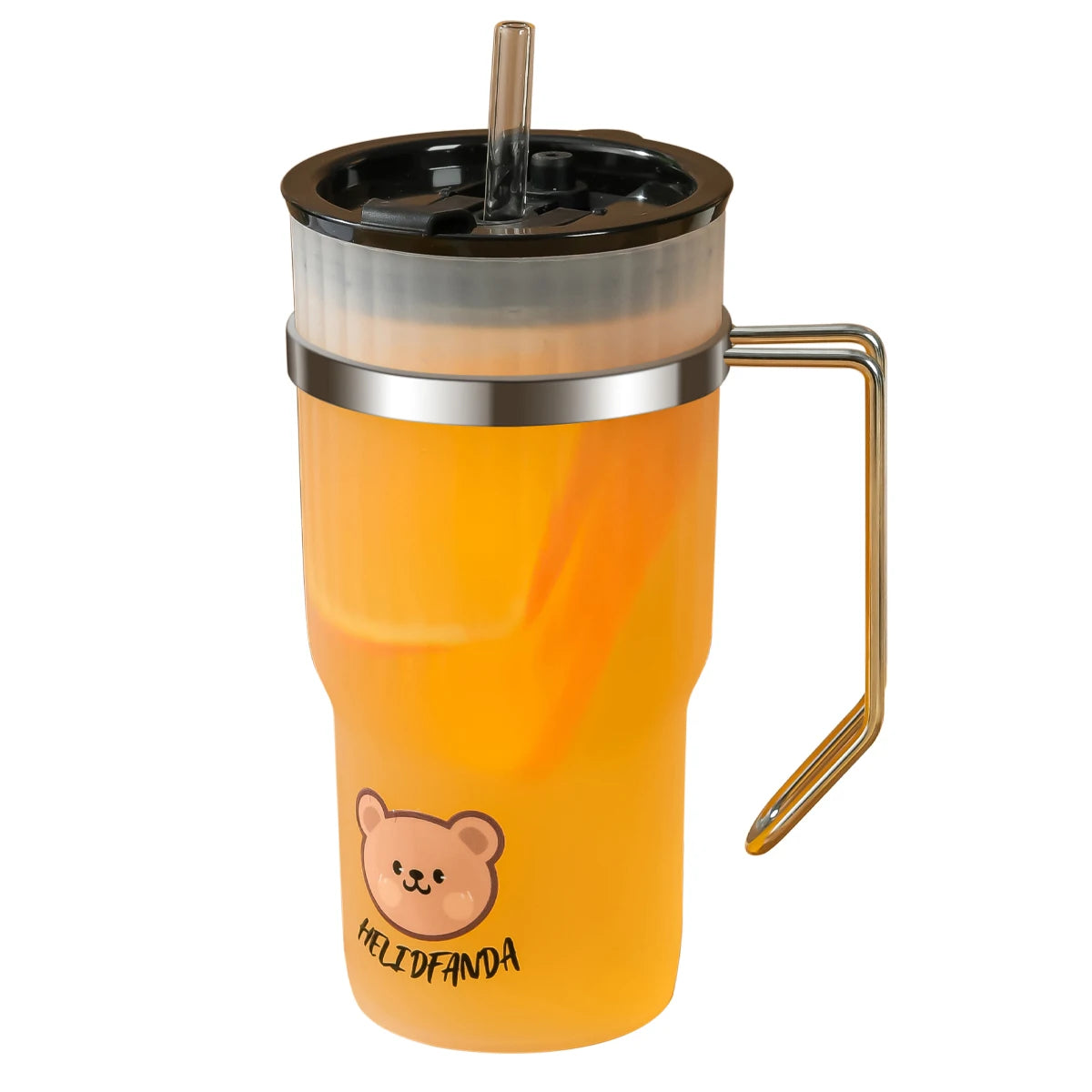 Cute Bear Plastic Water Cup