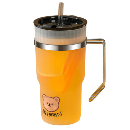 Cute Bear Plastic Water Cup