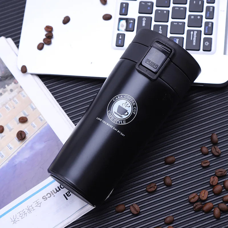 0.5L Thermal Mug Double Wall 304 Stainless Steel Coffee Cup