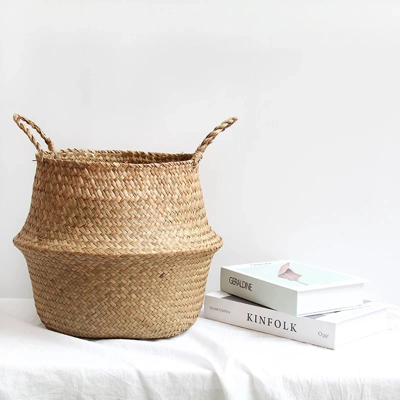 Rattan Hanging Flower Pot