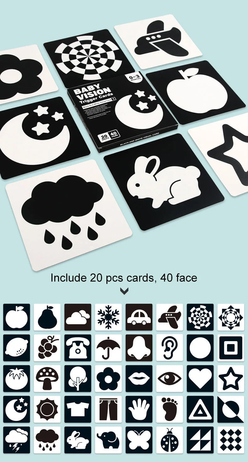 Baby Visual Stimulation Cards