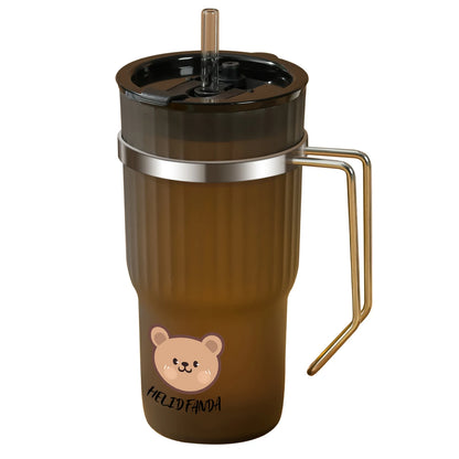 Cute Bear Plastic Water Cup