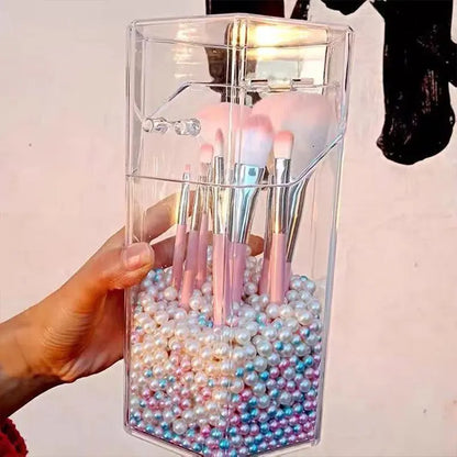 Four-sided Makeup Brush Bucket