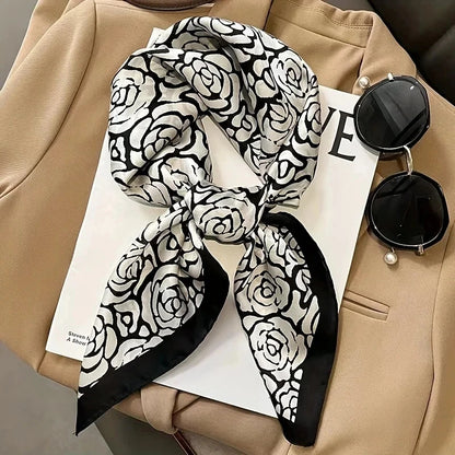 Fashionable Women's Polyester Print Scarf