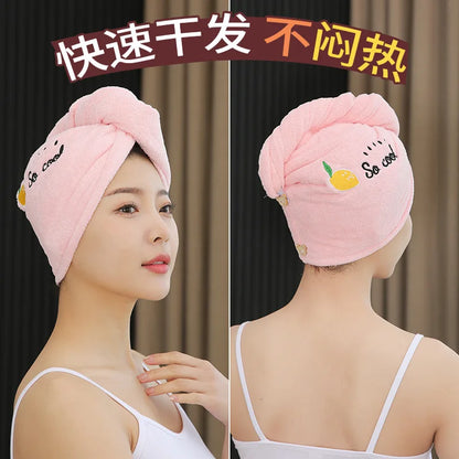 Quickly Drying Super Absorbent Head Towel