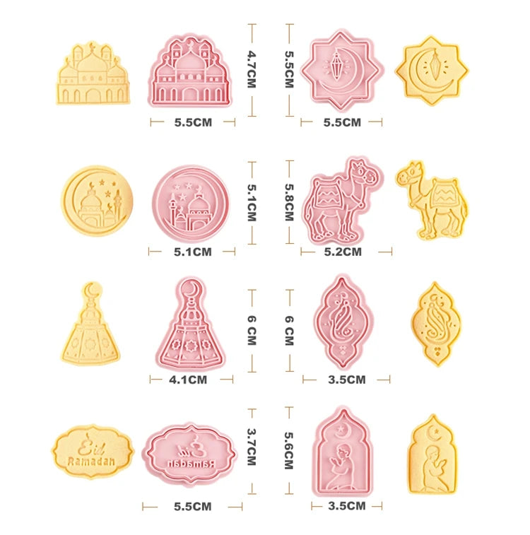 Eid Mubarak Biscuit Cookie MOLD