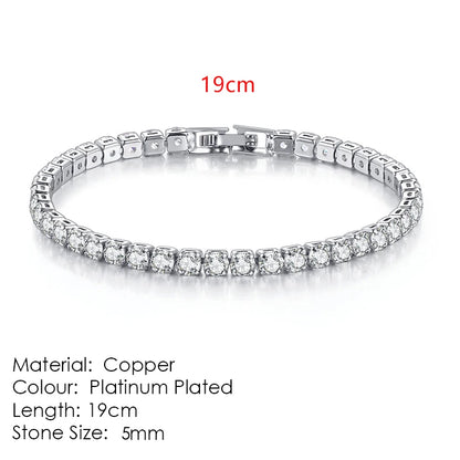 Zircon Tennis Bracelet