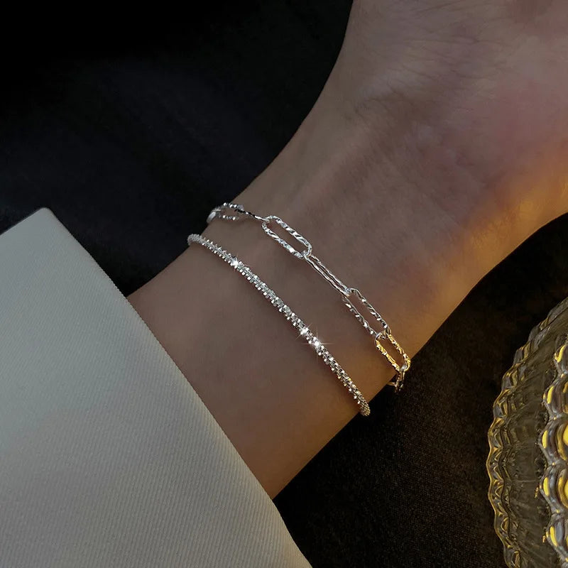 Sparkling Adjustable Bracelets for Women