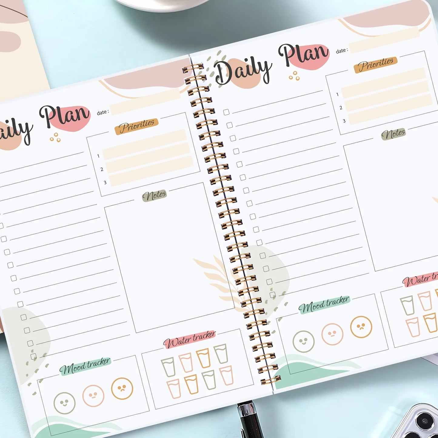 Daily Planner Notebook